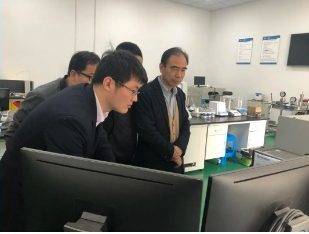 国家纳米工程中心常务副主任崔大祥教授一行莅临开云官方站登录入口现场考察